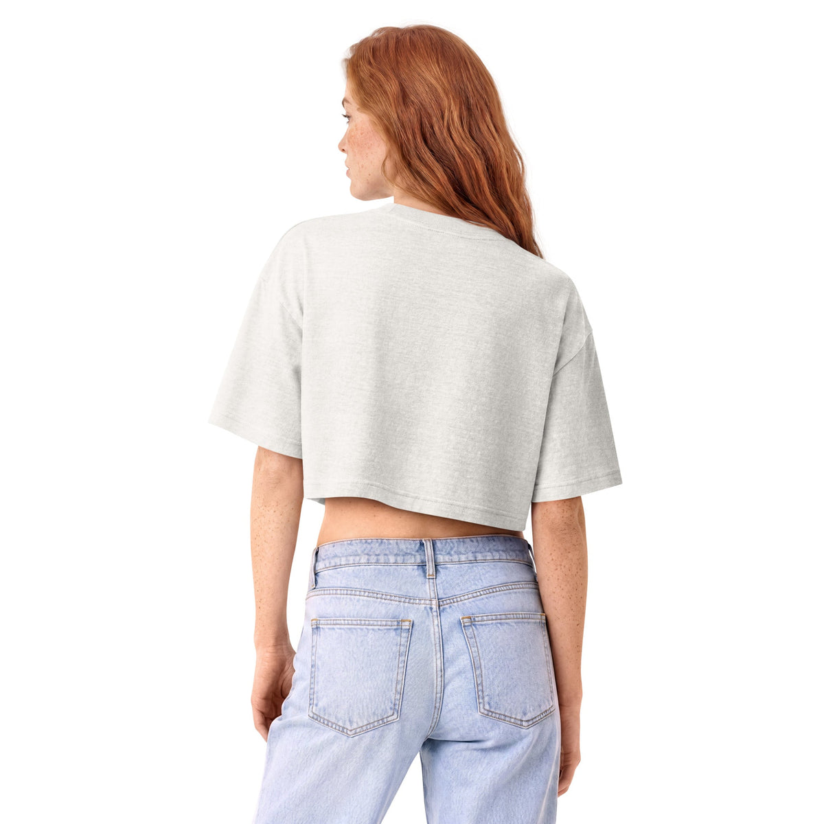 Women’s garment dye cropped tee - PratSN