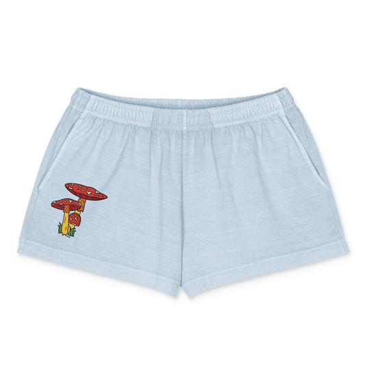 Women's garment-dyed shorts - PratSN