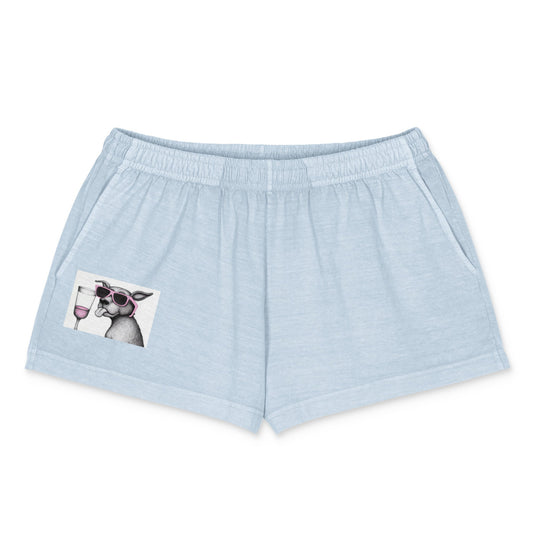 Women's garment-dyed shorts - PratSN