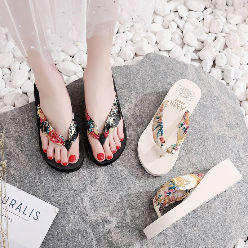 Women's Height Increasing Non - slip Flip - flops - PratSN