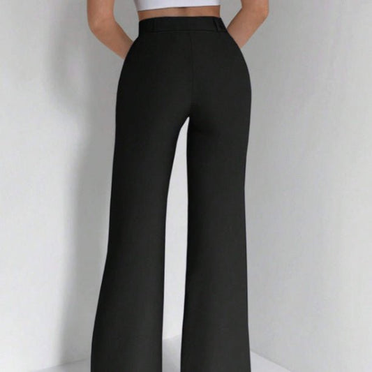 Women's High Waist Slimming Slim Fit Flared Pants - PratSN