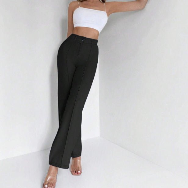 Women's High Waist Slimming Slim Fit Flared Pants - PratSN