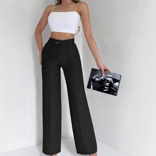 Women's High Waist Slimming Slim Fit Flared Pants - PratSN