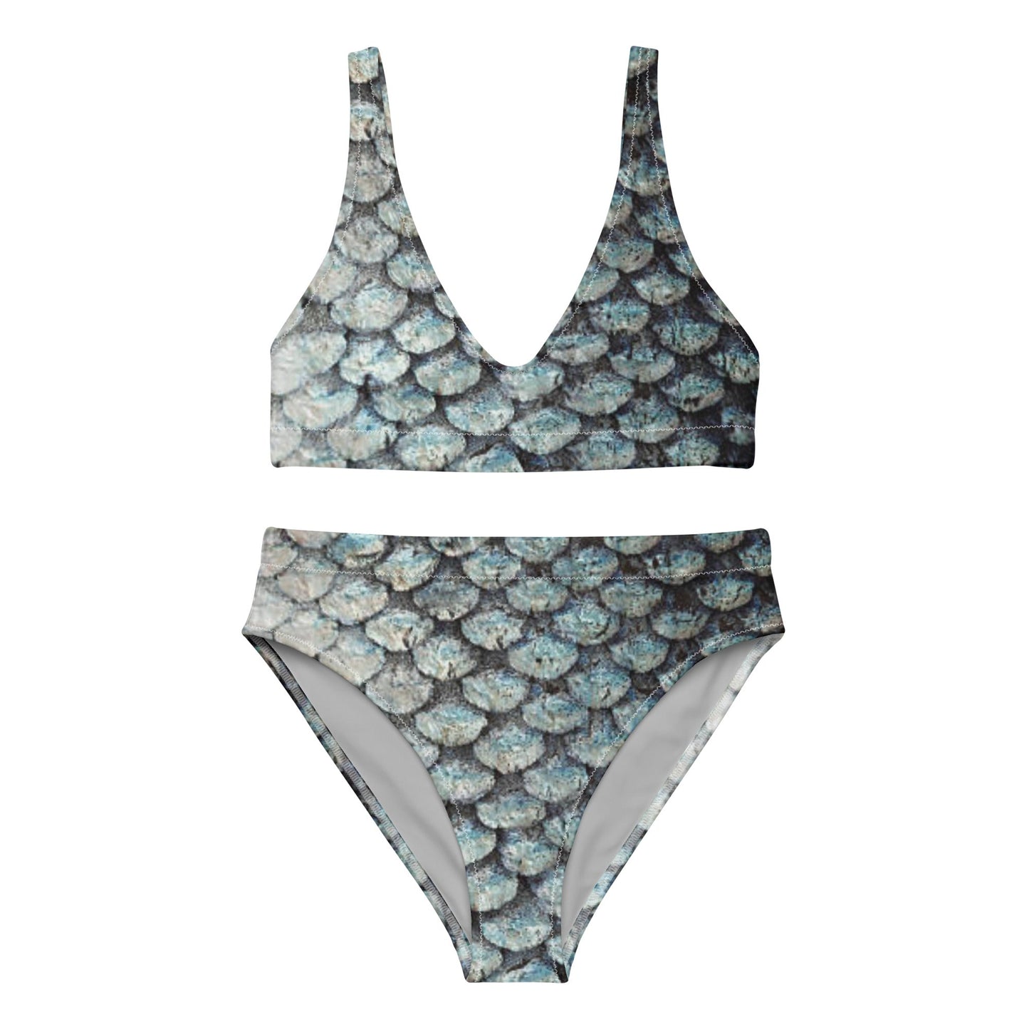 Women's high - waisted bikini, Swimsuit for Women Vacation Beachwear Cruise Swimsuit, Bikini, Gift Bathing Suit - PratSN