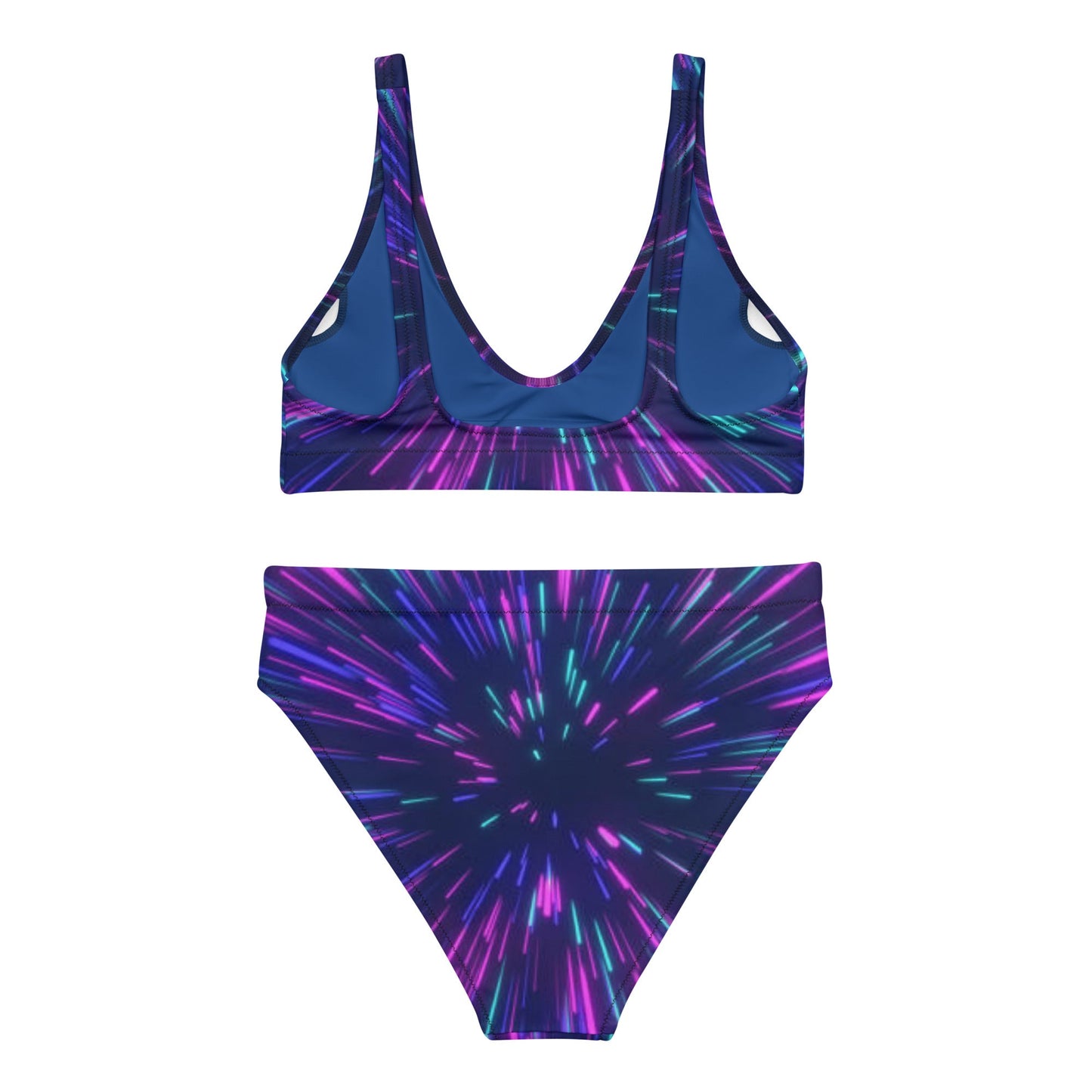 Women's high - waisted bikini, Swimsuit for Women Vacation Beachwear Cruise Swimsuit, Bikini, Gift Bathing Suit - PratSN