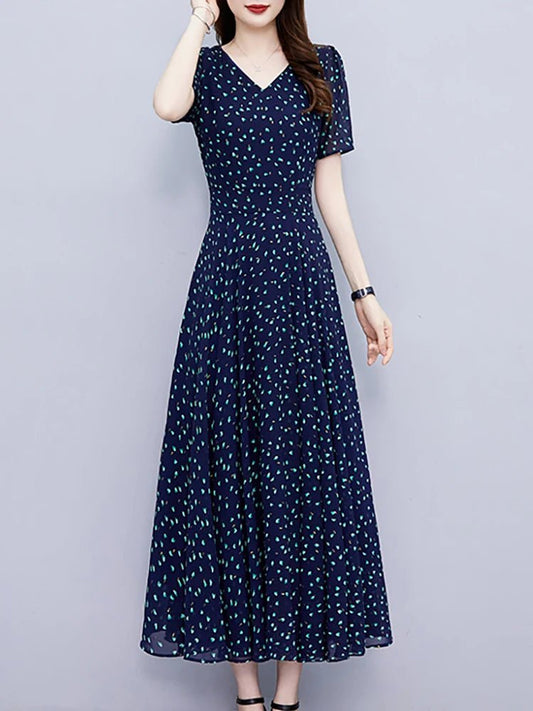 Women's Holiday Long Sundress Elegant Bodycon Party Evening Midi Dress Women Vintage Chic Prom Night Robe - PratSN