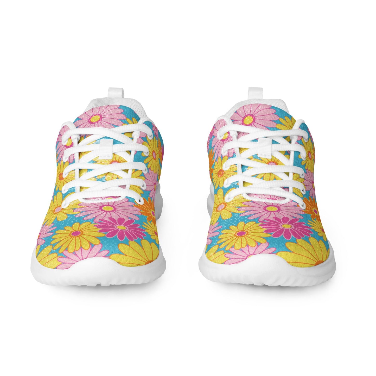 Women’s lace - up canvas shoes | Floral Shoes for women | athletic shoes - PratSN