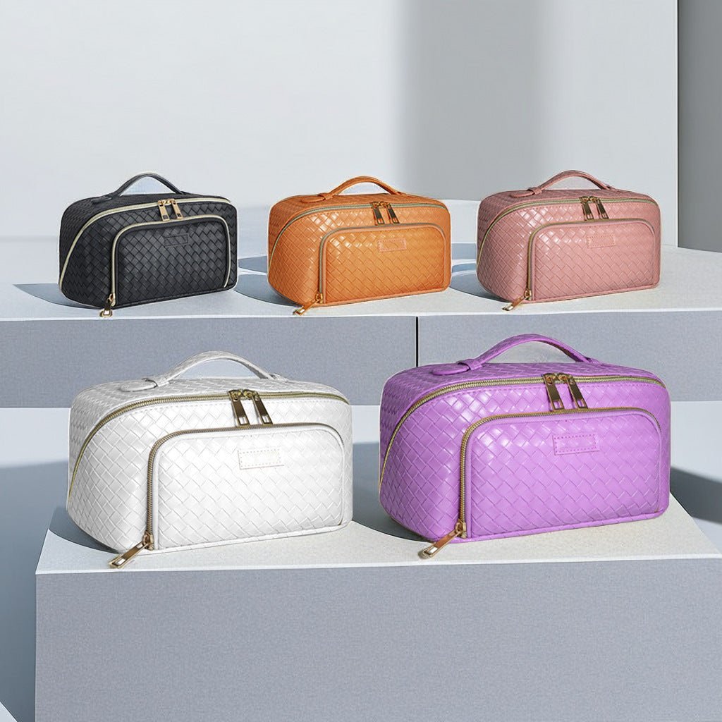 Women's Large - Capacity Cosmetic Bag Portable Waterproof Makeup Storage Case - PratSN