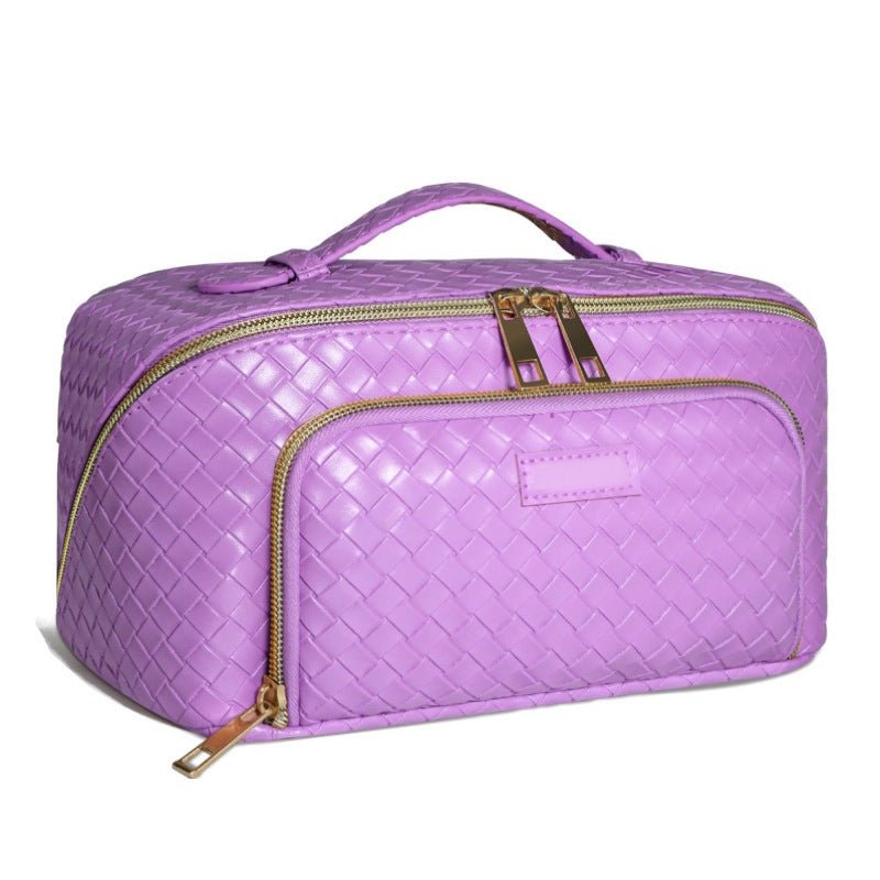 Women's Large - Capacity Cosmetic Bag Portable Waterproof Makeup Storage Case - PratSN