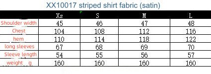 Women's Long Sleeve Loose Casual Striped Shirt - PratSN