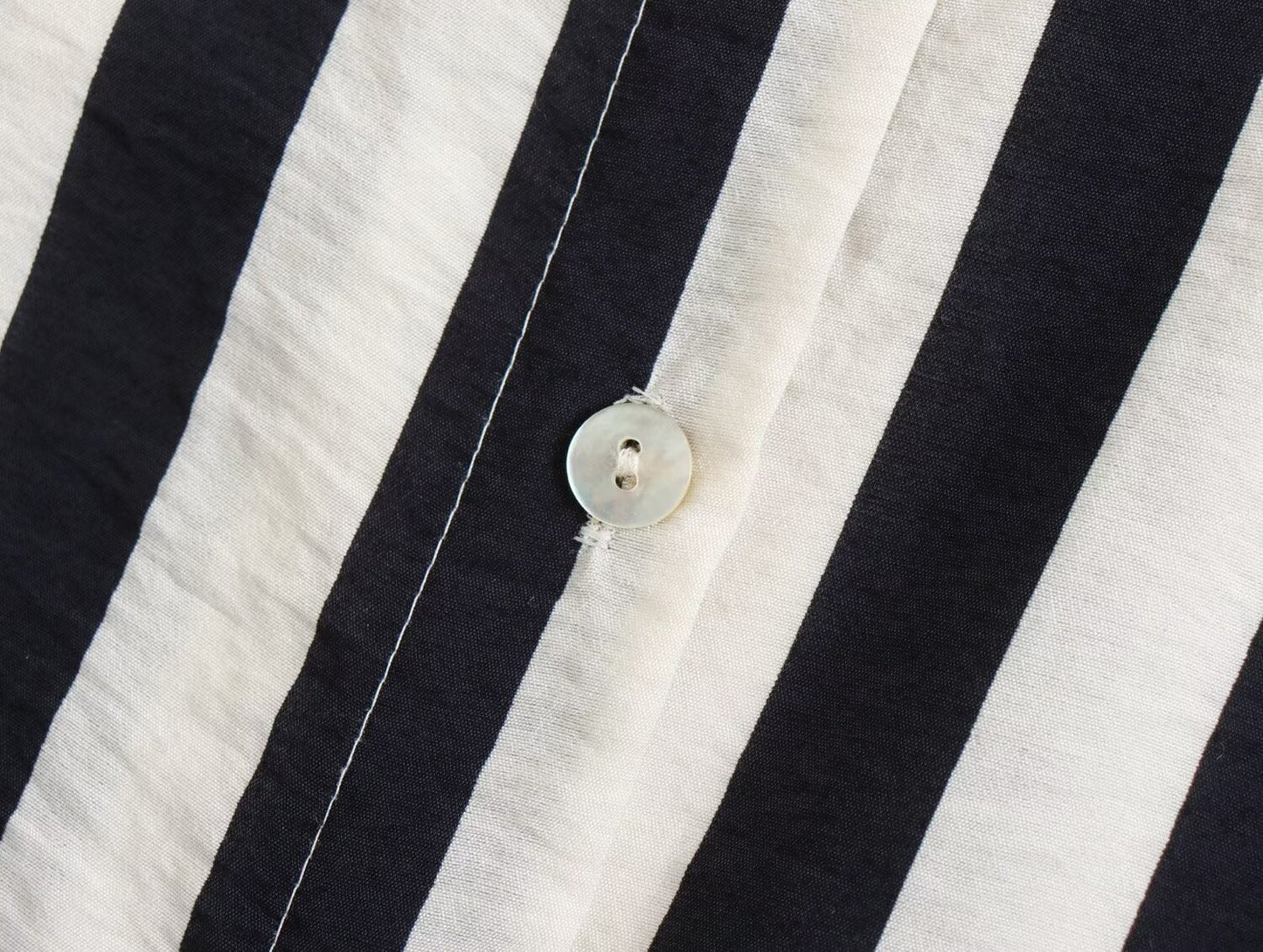 Women's Long Sleeve Loose Casual Striped Shirt - PratSN