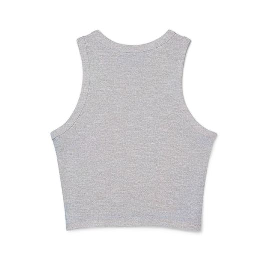 Women's micro rib racer tank top - PratSN