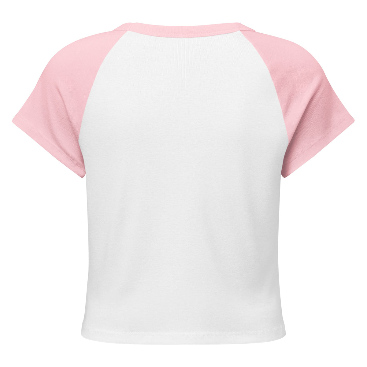 Women’s micro rib raglan baby tee - PratSN