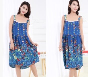 Women's national style Halter Dress - PratSN