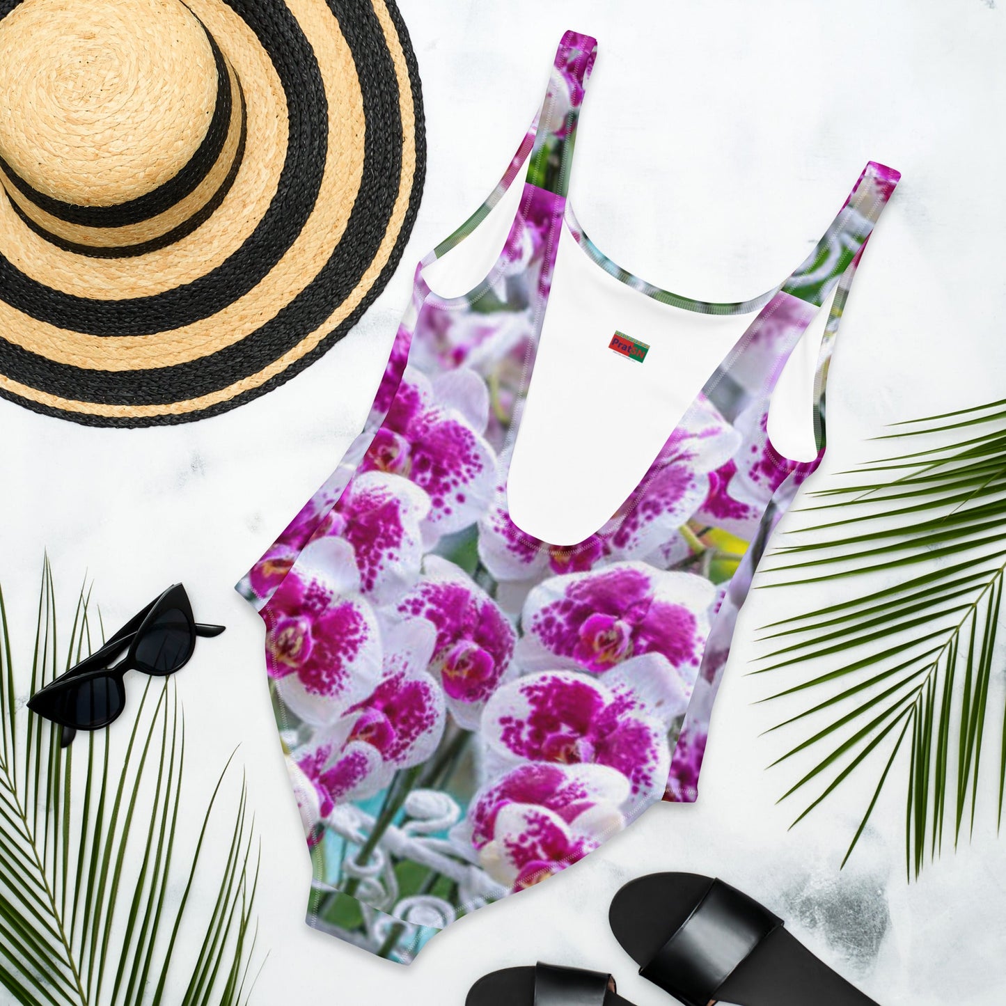 Women's One - Piece Swim suit, tankinis, Swimsuit, Beachwear, Bathing Suit Hawaiian Pattern Swimwear, Outfit - PratSN