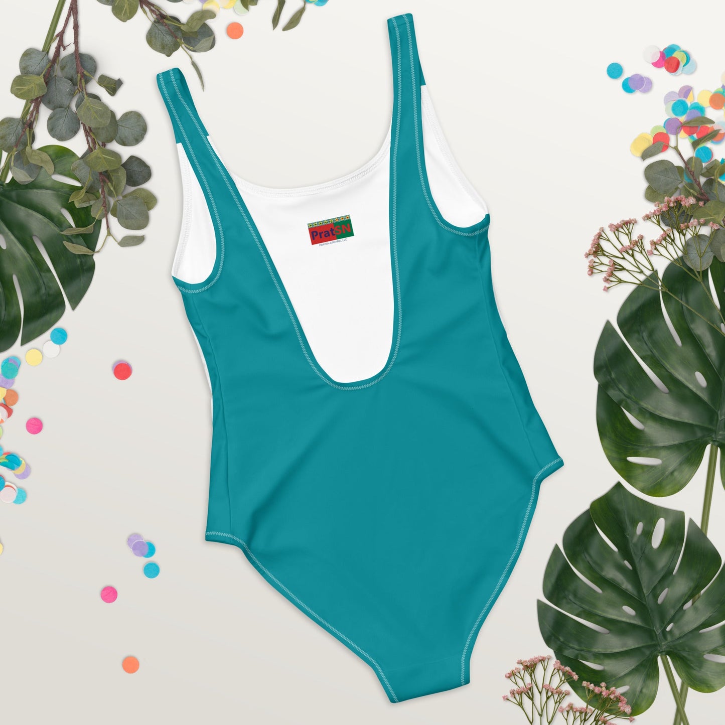 Women's One - Piece Swimsuit, Bird Swimwear ,vacation swimwear, holiday travel swimwear, mothers day gift - PratSN