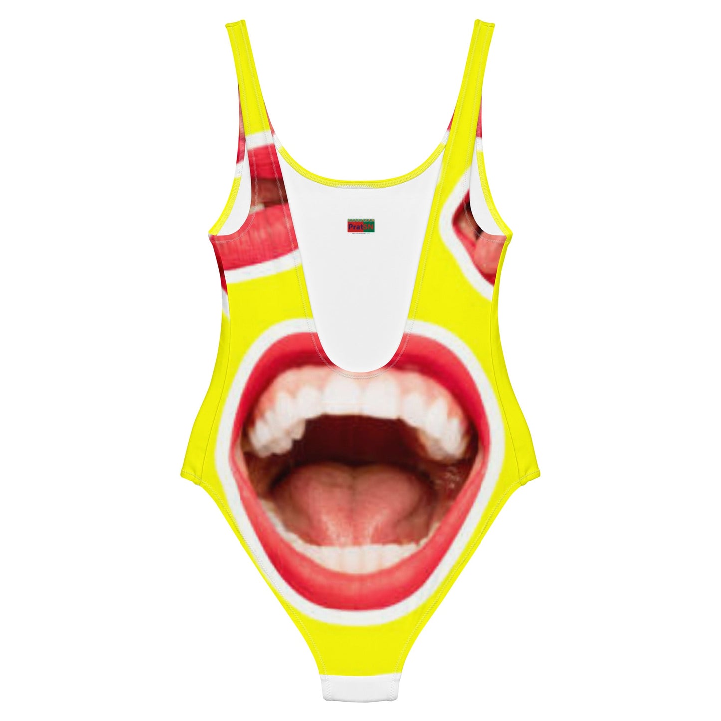 Women's One - Piece Swimsuit, Funny Print Outfit, tankinis, Laughing Swimsuit, Beachwear, Bathing Suit - PratSN