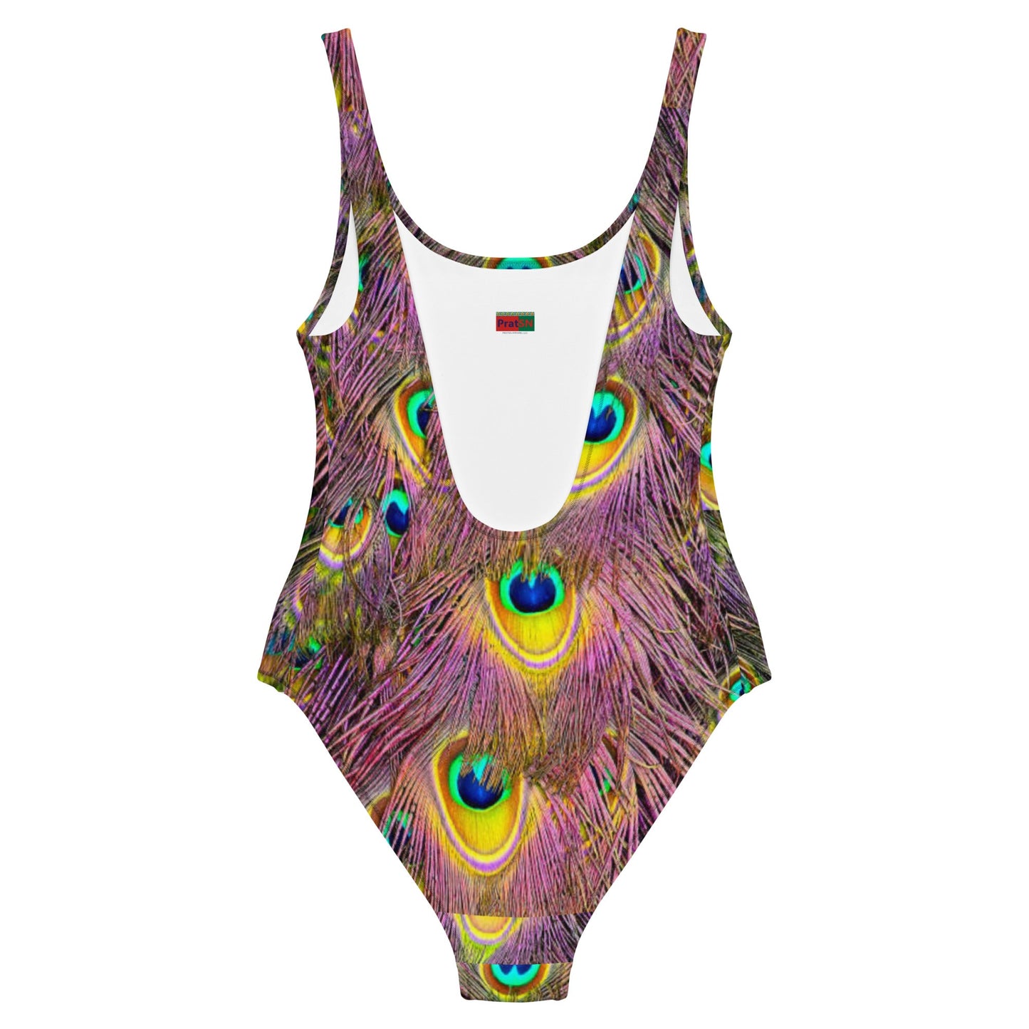 Women's One - Piece Swimsuit, Peacock Pattern Outfit, tankinis, Swimsuit, Beachwear, Bathing Suit - PratSN