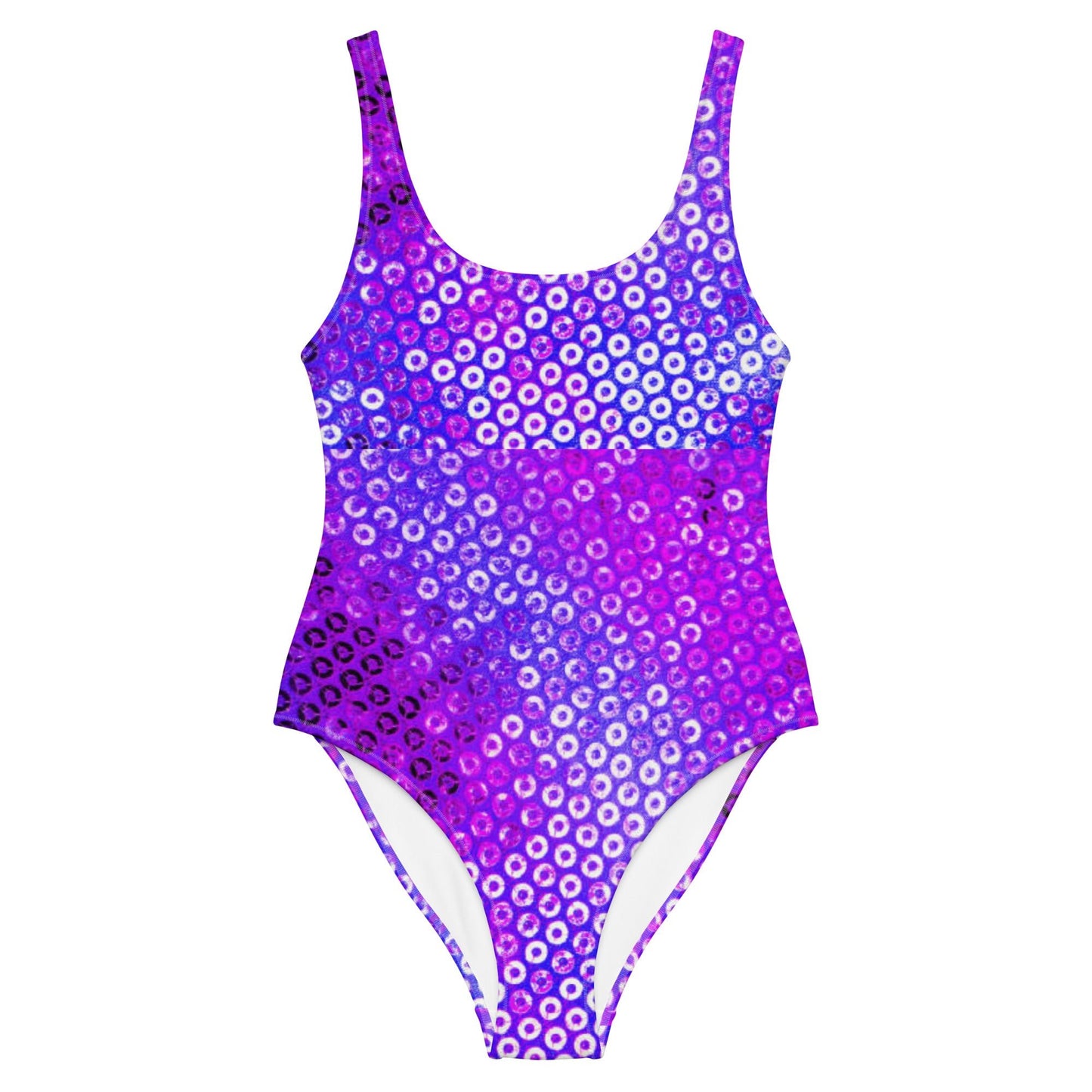 Women's One - Piece Swimsuit, Purple Swimwear, tankinis, Swimsuit, Beachwear, Bathing Suit - PratSN