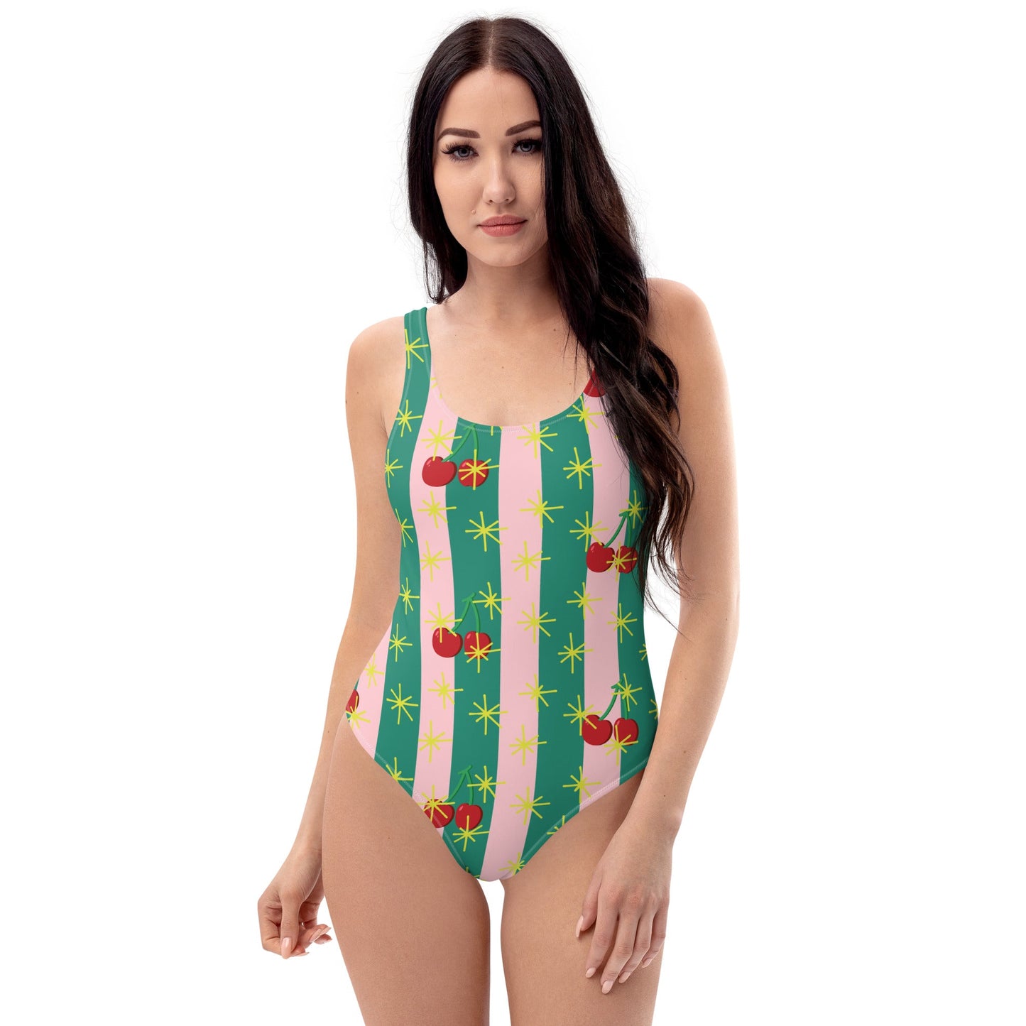 Women's One - Piece Swimsuit, swimsuit, vacation swimwear, holiday travel swimwear, mothers day gift - PratSN