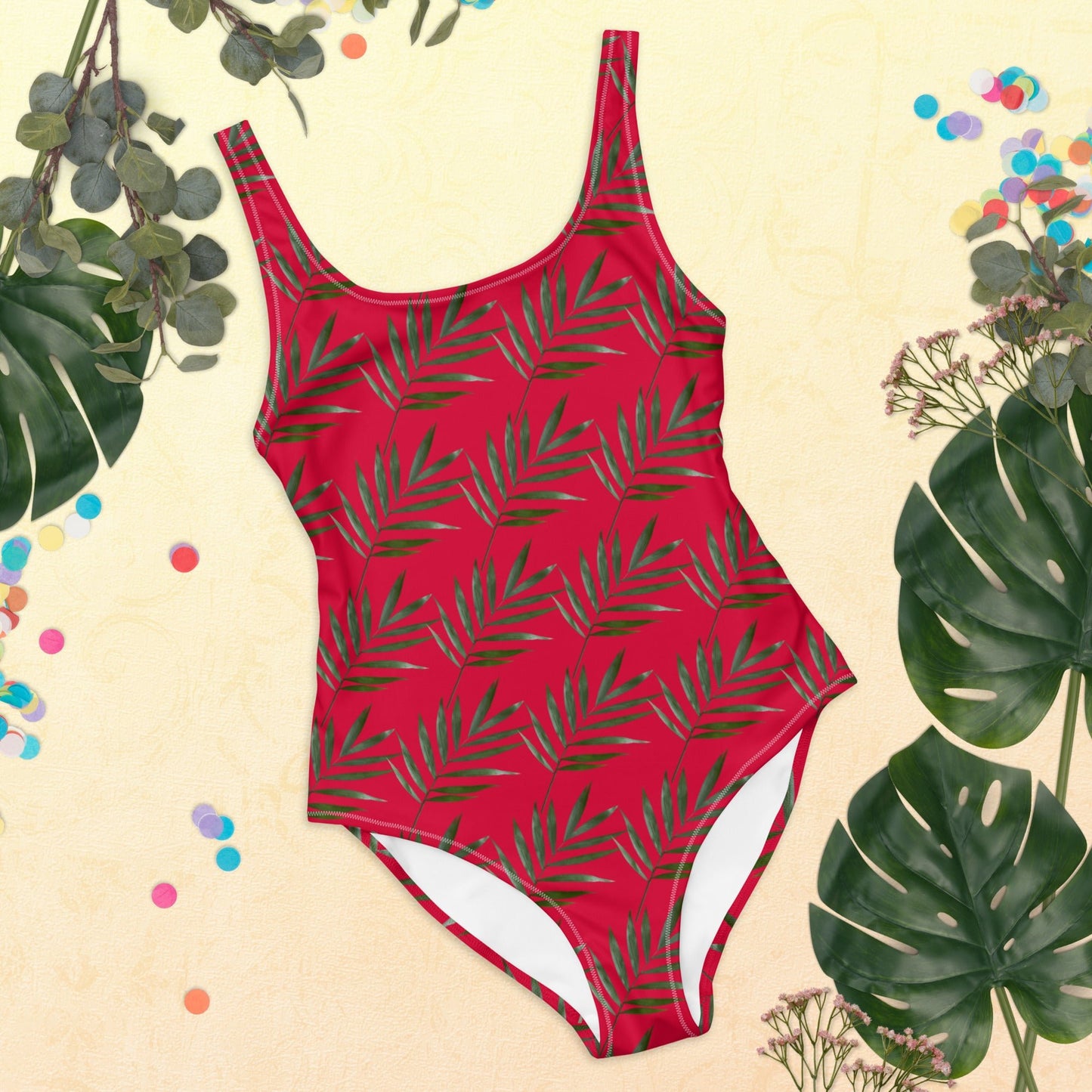 Women's One - Piece Swimsuit, swimsuit, vacation swimwear, holiday travel swimwear, mothers day gift - PratSN