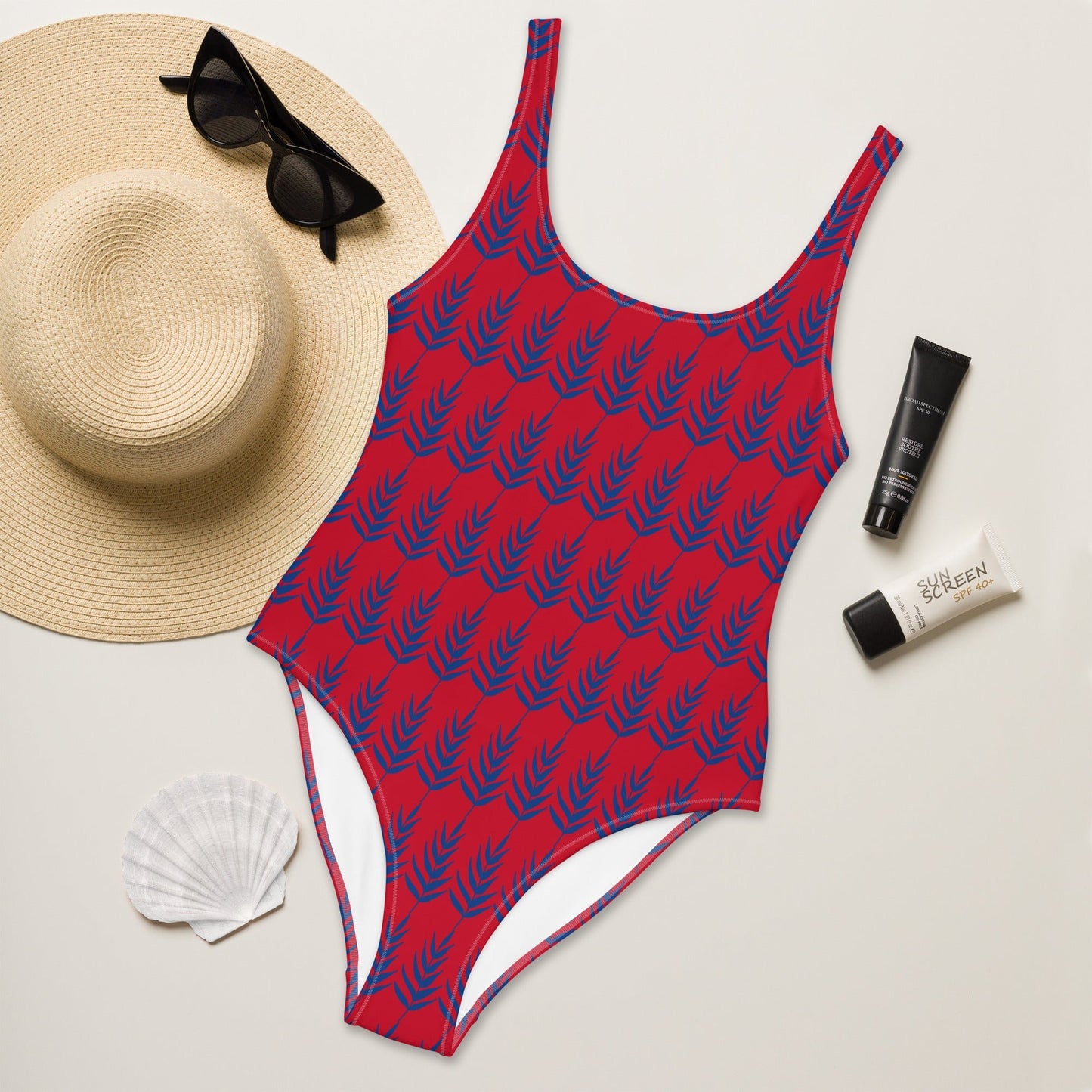Women's One - Piece Swimsuit, swimsuit, vacation swimwear, holiday travel swimwear, mothers day gift - PratSN