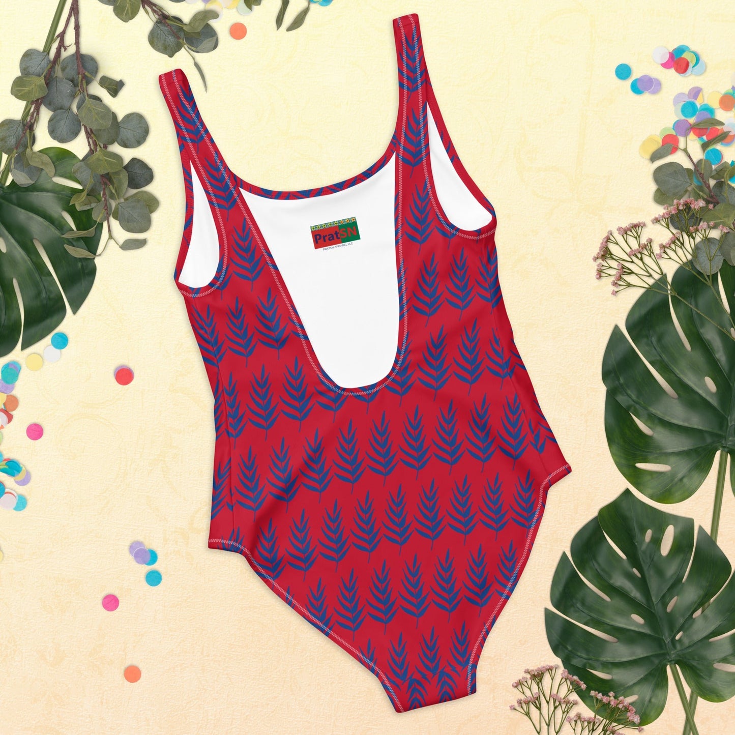 Women's One - Piece Swimsuit, swimsuit, vacation swimwear, holiday travel swimwear, mothers day gift - PratSN