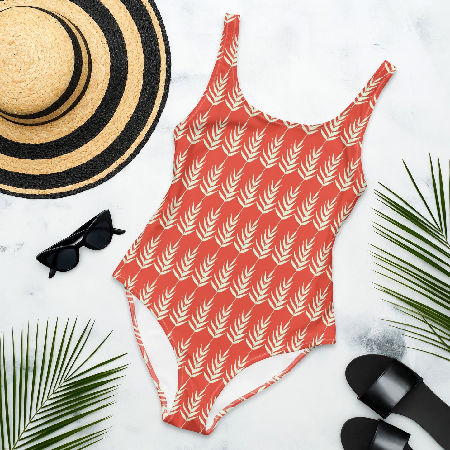 Women's One - Piece Swimsuit, swimsuit, vacation swimwear, holiday travel swimwear, mothers day gift - PratSN