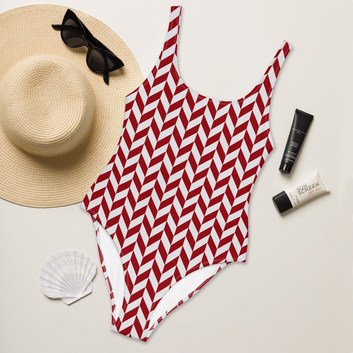 Women's One - Piece Swimsuit, swimsuit, vacation swimwear, holiday travel swimwear, mothers day gift - PratSN