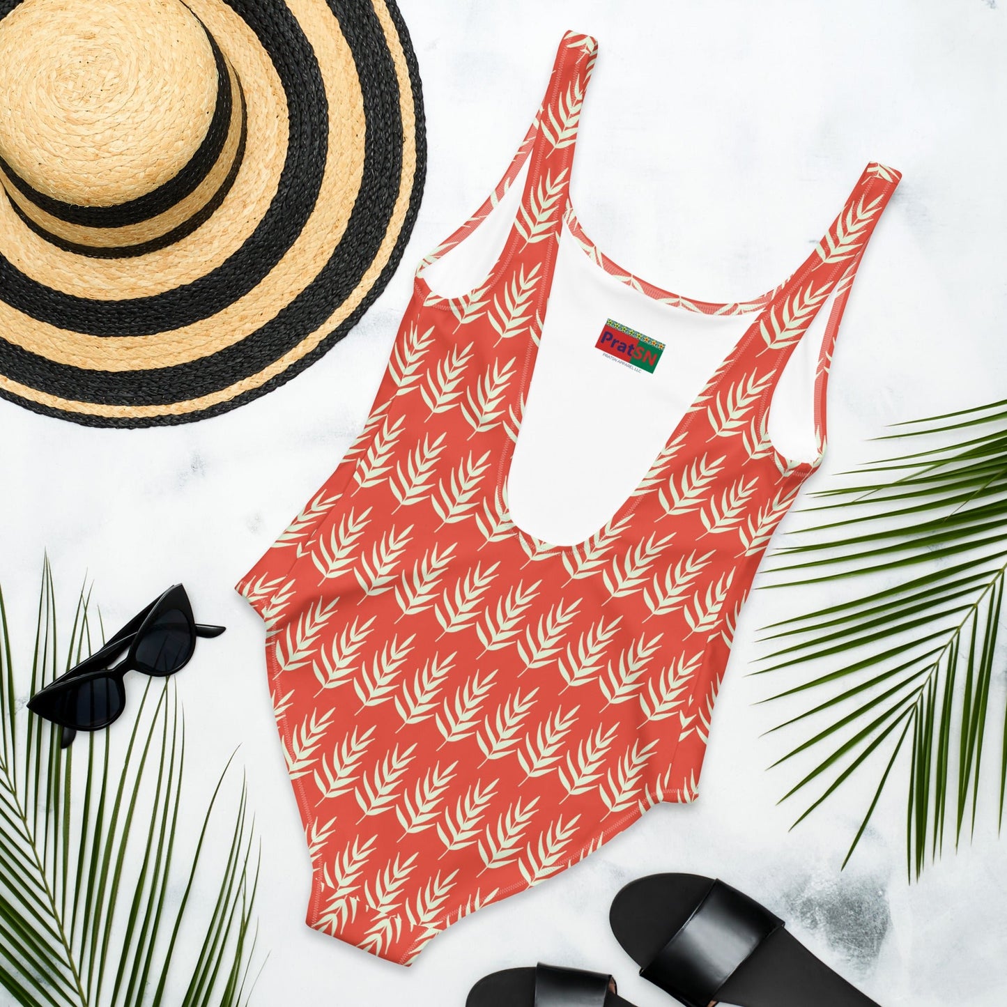 Women's One - Piece Swimsuit, swimsuit, vacation swimwear, holiday travel swimwear, mothers day gift - PratSN