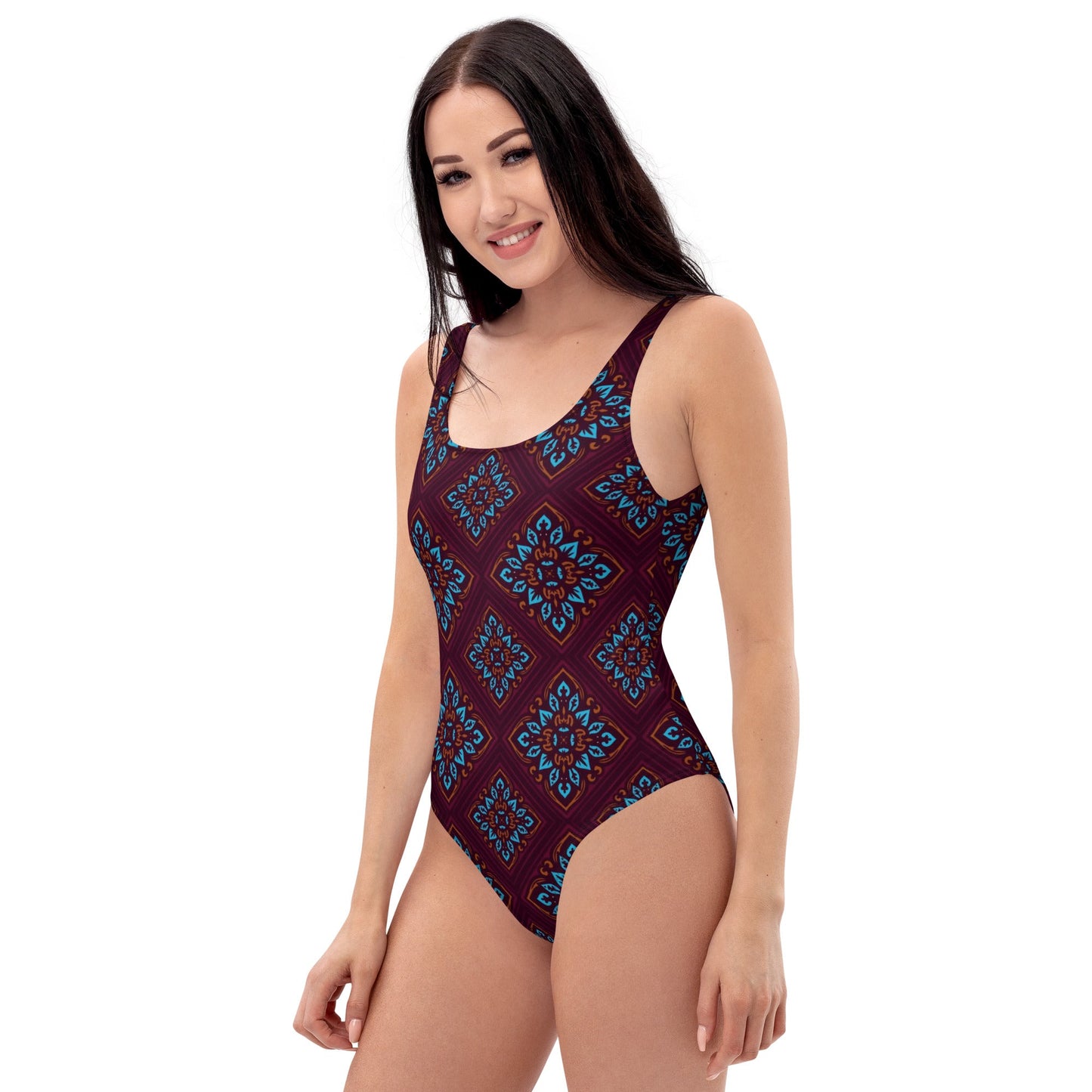 Women's One - Piece Swimsuit, swimsuit, vacation swimwear, holiday travel swimwear, mothers day gift - PratSN