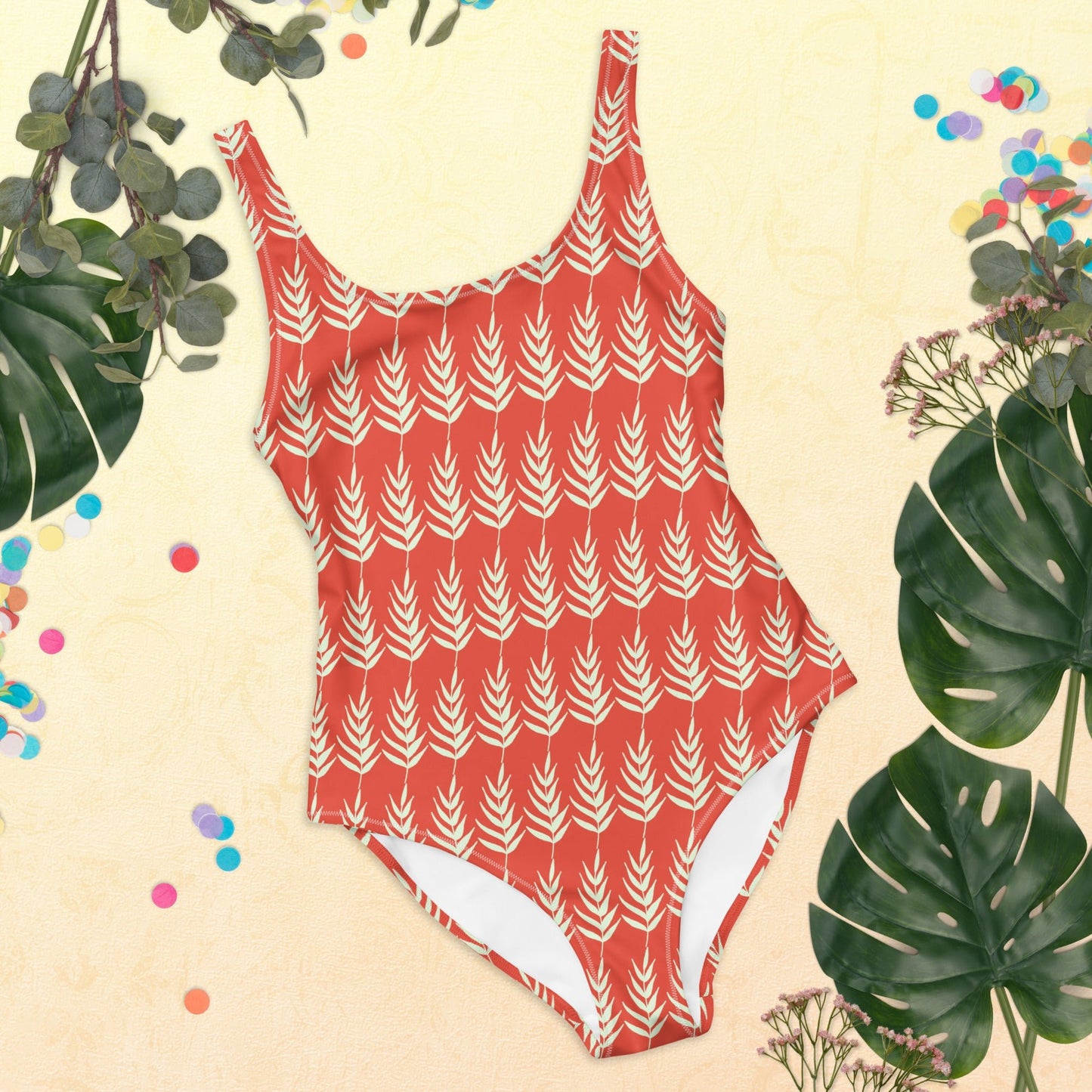 Women's One - Piece Swimsuit, swimsuit, vacation swimwear, holiday travel swimwear, mothers day gift - PratSN