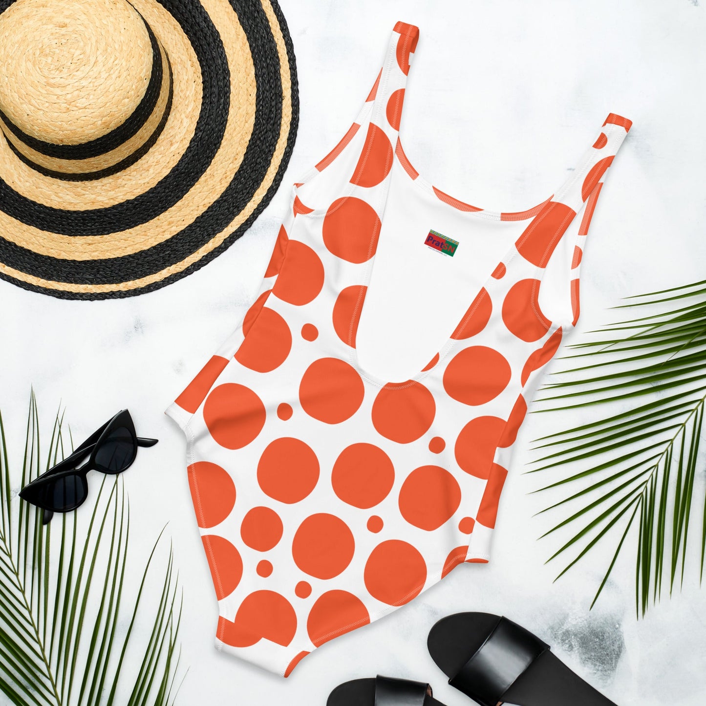 Women's One - Piece Swimsuit, swimsuit, vacation swimwear, holiday travel swimwear, mothers day gift - PratSN