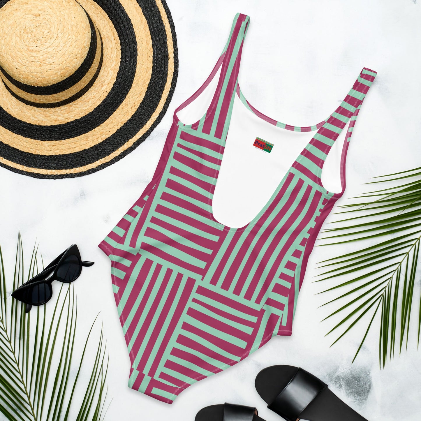 Women's One - Piece Swimsuit, swimsuit, vacation swimwear, holiday travel swimwear, mothers day gift - PratSN