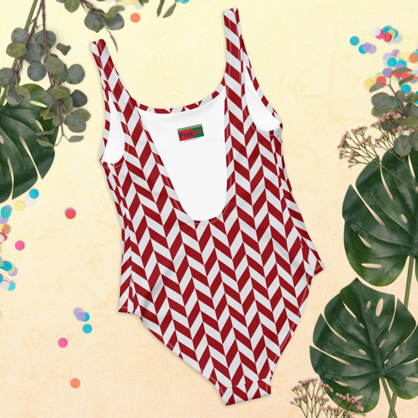 Women's One - Piece Swimsuit, swimsuit, vacation swimwear, holiday travel swimwear, mothers day gift - PratSN