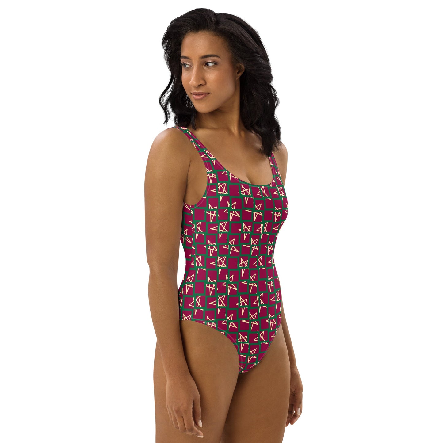 Women's One - Piece Swimsuit, swimsuit, vacation swimwear, holiday travel swimwear, mothers day gift - PratSN