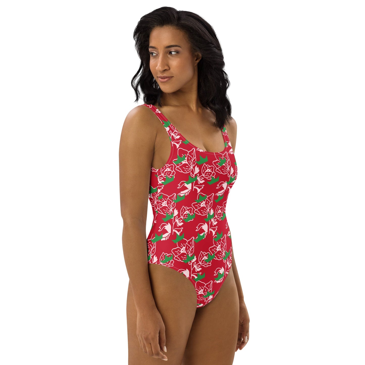 Women's One - Piece Swimsuit, swimsuit, vacation swimwear, holiday travel swimwear, mothers day gift - PratSN