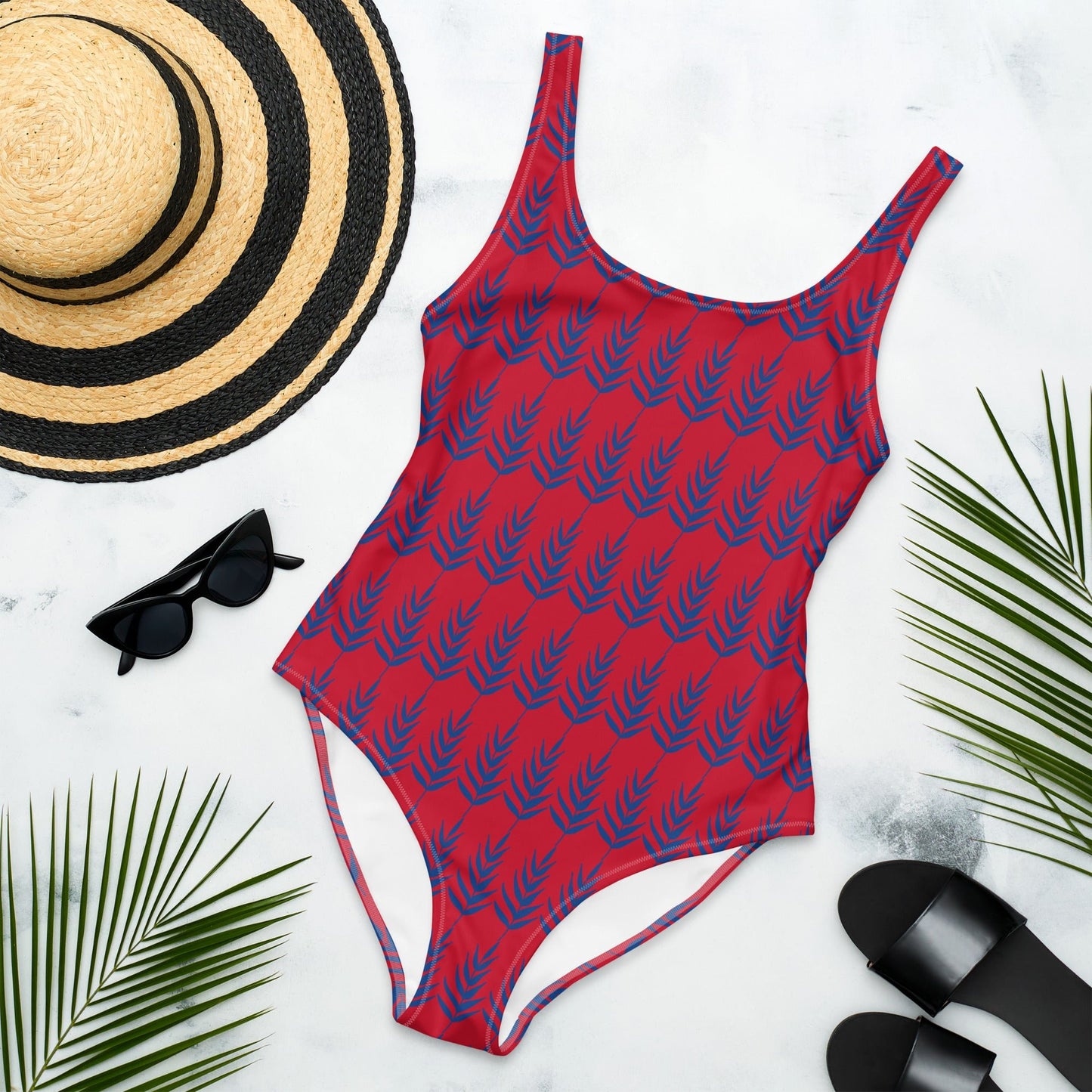 Women's One - Piece Swimsuit, swimsuit, vacation swimwear, holiday travel swimwear, mothers day gift - PratSN