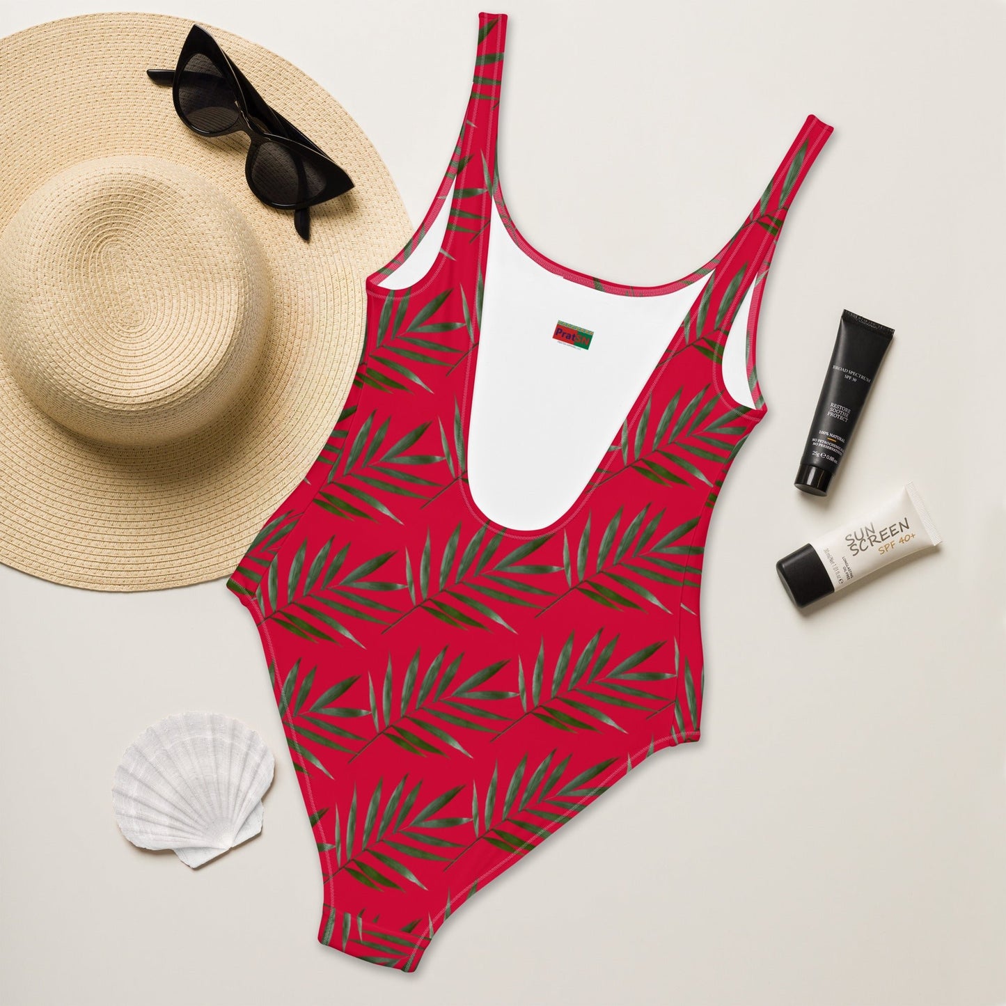 Women's One - Piece Swimsuit, swimsuit, vacation swimwear, holiday travel swimwear, mothers day gift - PratSN