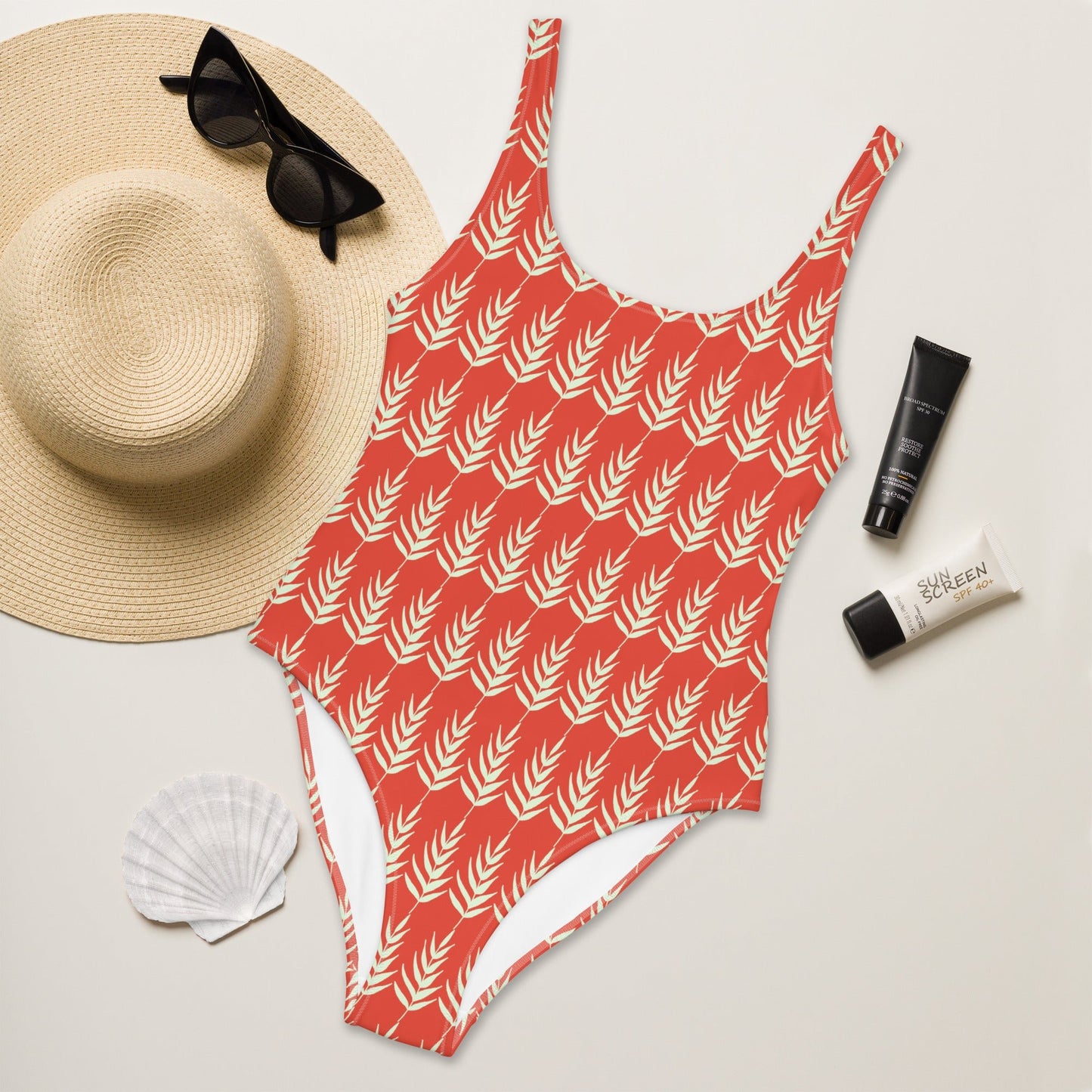 Women's One - Piece Swimsuit, swimsuit, vacation swimwear, holiday travel swimwear, mothers day gift - PratSN