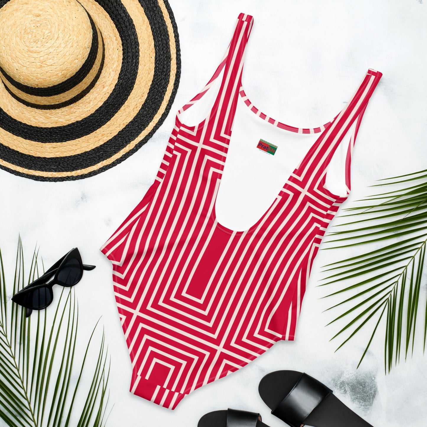 Women's One - Piece Swimsuit, swimsuit, vacation swimwear, holiday travel swimwear, mothers day gift - PratSN