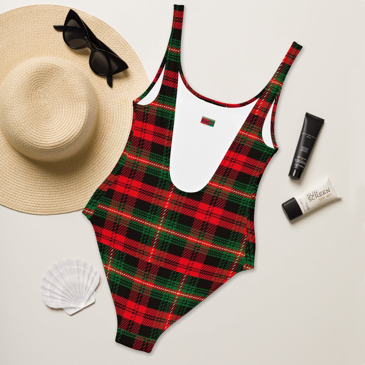 Women's One - Piece Swimsuit, swimsuit, vacation swimwear, holiday travel swimwear, mothers day gift - PratSN