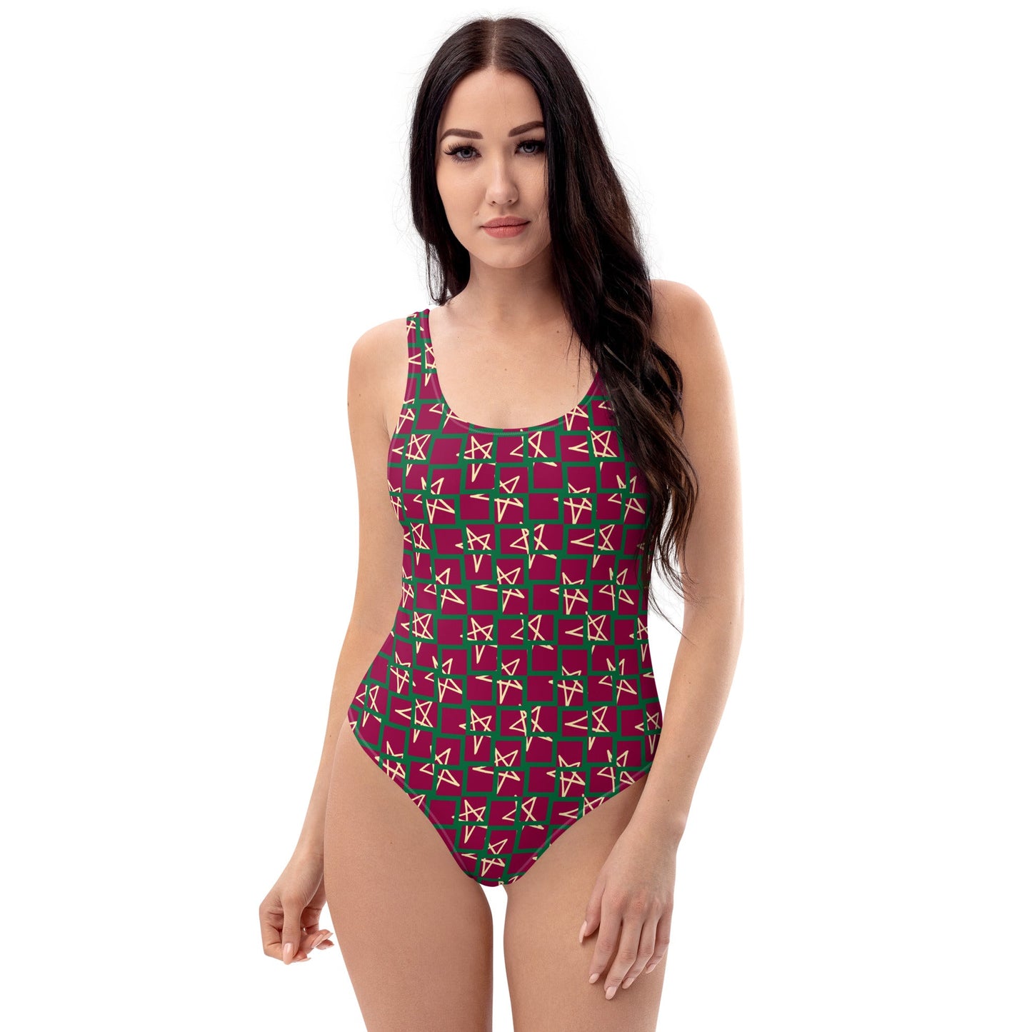 Women's One - Piece Swimsuit, swimsuit, vacation swimwear, holiday travel swimwear, mothers day gift - PratSN