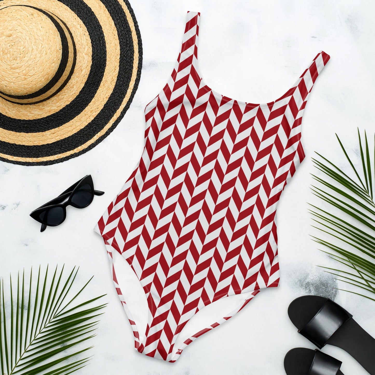 Women's One - Piece Swimsuit, swimsuit, vacation swimwear, holiday travel swimwear, mothers day gift - PratSN