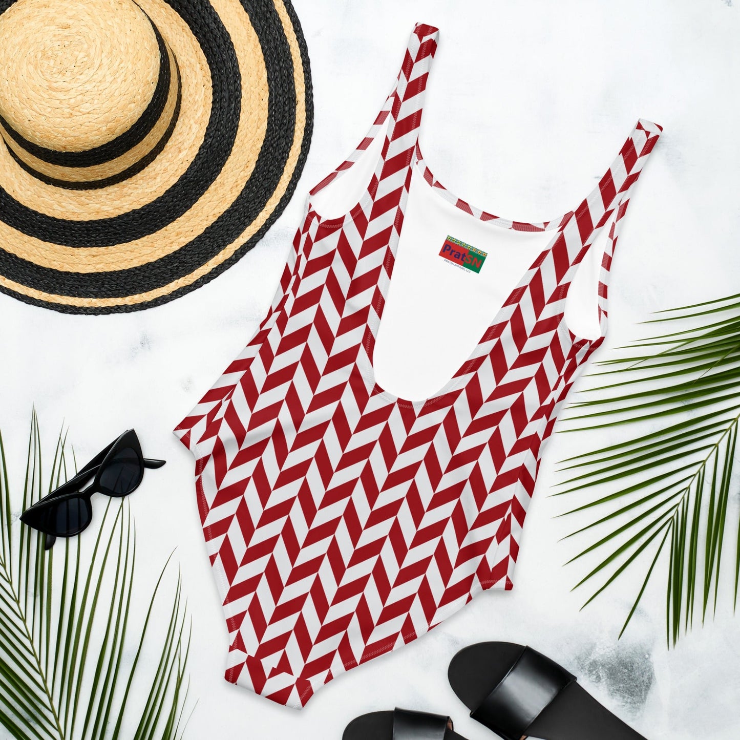 Women's One - Piece Swimsuit, swimsuit, vacation swimwear, holiday travel swimwear, mothers day gift - PratSN
