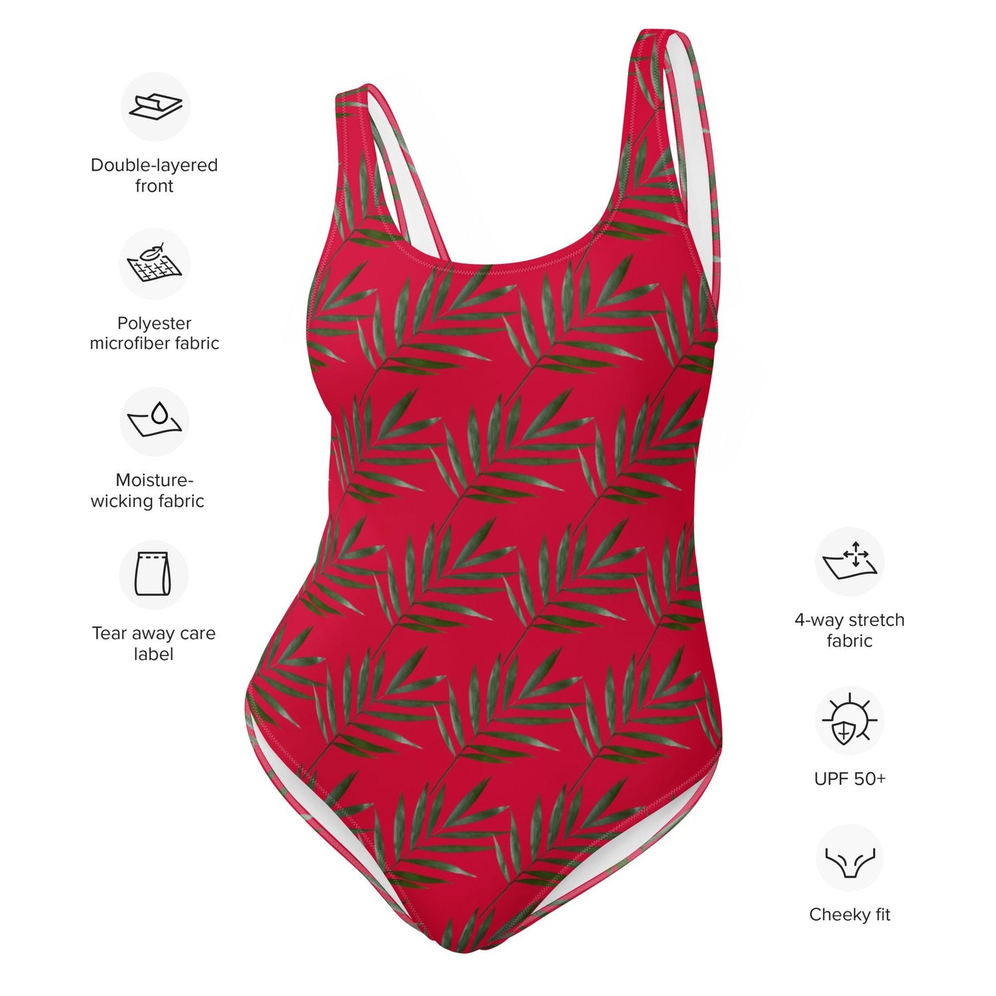 Women's One - Piece Swimsuit, swimsuit, vacation swimwear, holiday travel swimwear, mothers day gift - PratSN