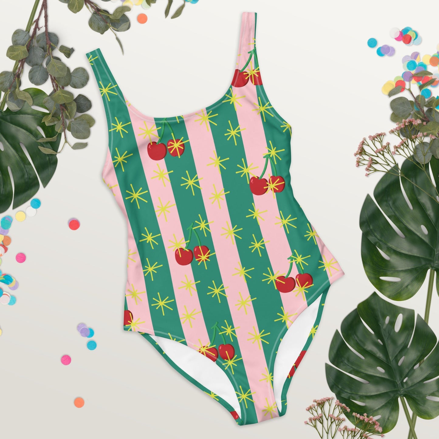 Women's One - Piece Swimsuit, swimsuit, vacation swimwear, holiday travel swimwear, mothers day gift - PratSN