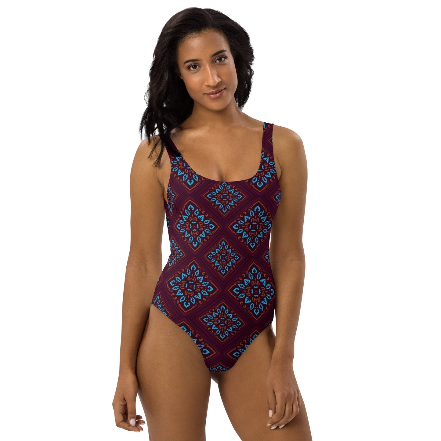 Women's One - Piece Swimsuit, swimsuit, vacation swimwear, holiday travel swimwear, mothers day gift - PratSN
