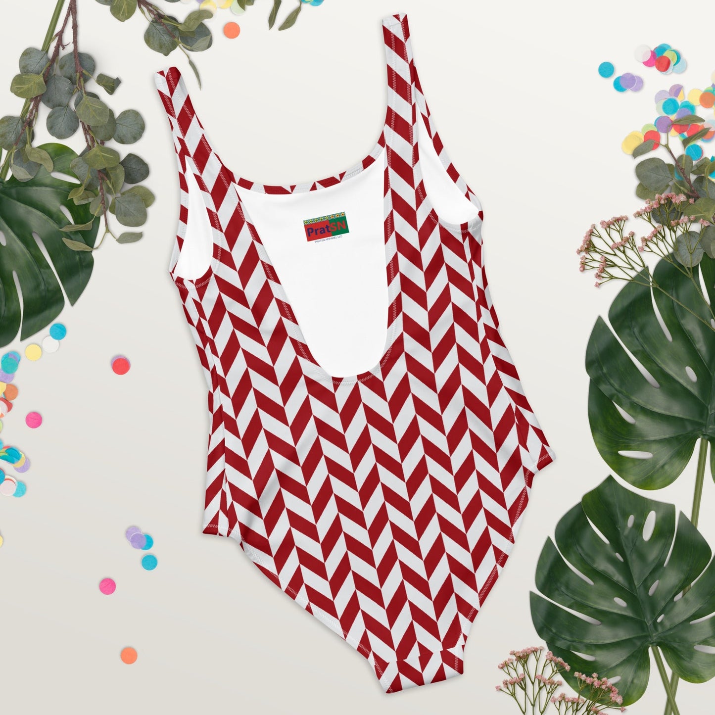 Women's One - Piece Swimsuit, swimsuit, vacation swimwear, holiday travel swimwear, mothers day gift - PratSN