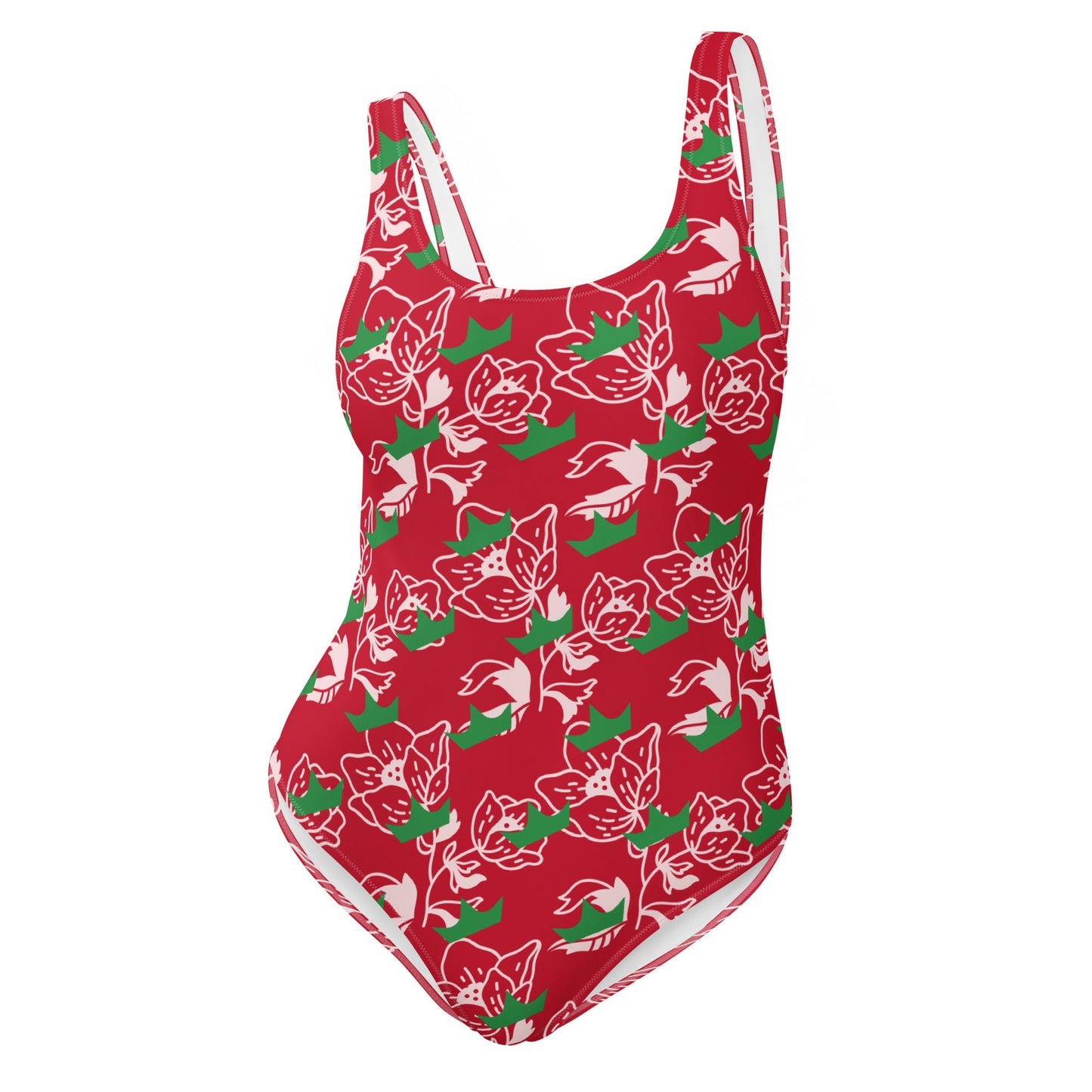 Women's One - Piece Swimsuit, swimsuit, vacation swimwear, holiday travel swimwear, mothers day gift - PratSN